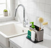 Stainless Steel Sink Storage Rack – Kitchen & Bathroom Organizer